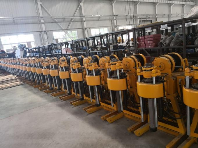 उचित आसान चाल उच्च दक्षता कोर ड्रिलिंग रिग कॉम्पैक्ट संरचना 1