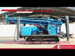 GL600S स्टील क्रॉलर वाटर वेल ड्रिल रिग