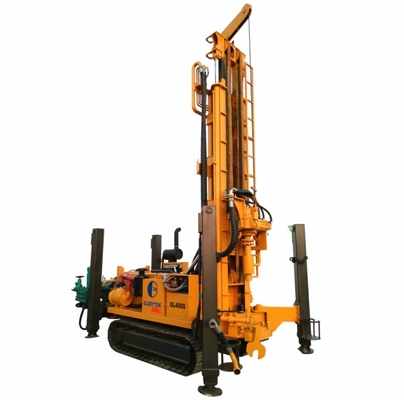 गुणवत्ता  400M Borehole Drilling Rig , Water Hole Drilling Machine 92KW Diesel Powered कारखाना