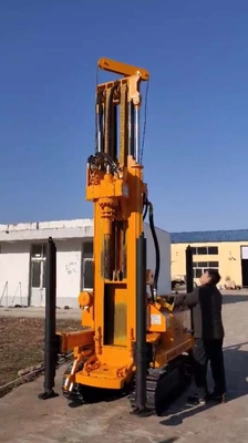 260A 300m क्रॉलर ड्रिलिंग मशीन, होम गार्डन के लिए कॉम्पैक्ट ड्रिल रिग