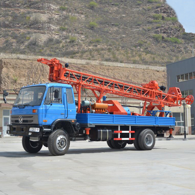 400 मीटर डोंगफेंग 4x4 वाटर वेल ड्रिल रिग ऑफ रोड ट्रक मड ड्रिलिंग के लिए माउंट किया गया