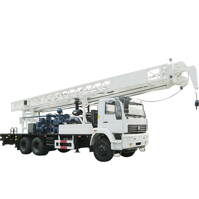 रोटरी ट्रक घुड़सवार ड्रिलिंग मशीन बहुआयामी 400 मीटर 6X4