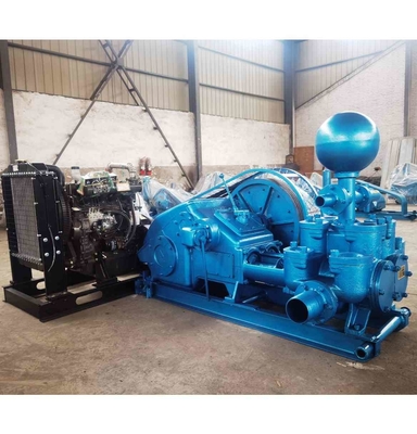 BW850/2 ड्रिलिंग पोर्टेबल मिट्टी पंप 600-850 L/Min सैद्धांतिक प्रवाह दर