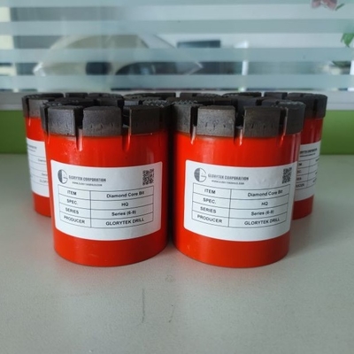 6mm BQ NQ HQ PQ इम्प्रेगेटेड डायमंड बिट जियोलॉजिकल कोर ड्रिलिंग