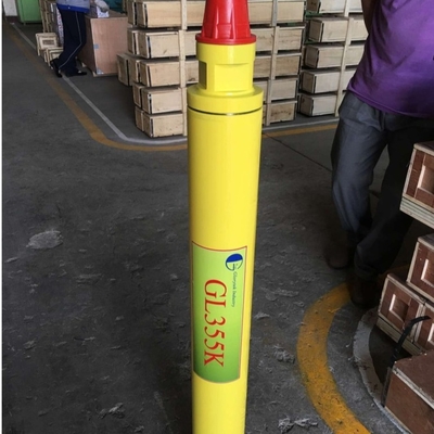 खनन खदान सड़क निर्माण के लिए होल हैमर के नीचे DHD350