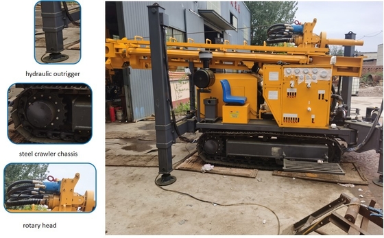 CE GL300S 77KW 330m गहराई जियोथर्मल ड्रिलिंग रिग