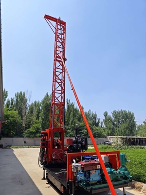 PQ GLXY-2T एक्सप्लोरेशन ड्रिलिंग रिग्स इनक्लाइंड होल क्रॉलर पोर्टेबल मिनरल बोरहोलियर