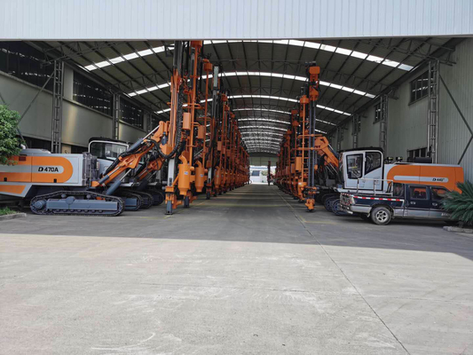 D460A 264KW डीजल इंजन के साथ खनन के लिए उच्च दबाव डीटीएच रॉक ड्रिल रिग