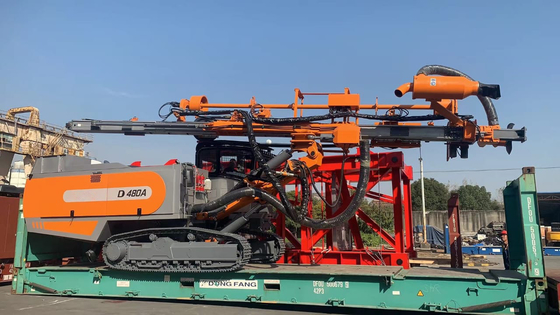25 Bar 362.5 Psi 33 M3 / Min एयर कंप्रेसर D480A Dth एकीकृत रॉक ड्रिल रिग