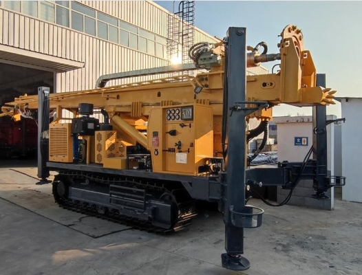 कमिंस 179kw इंजन और टिकाऊ 114mm ड्रिल रॉड के साथ शक्तिशाली 127mm आरसी रिग