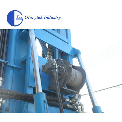 जल और भूतापीय कुओं के लिए GL600S टॉप हैमर हाइड्रोलिक रोटरी ड्रिलिंग रिग