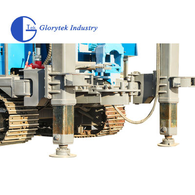 GL600S क्रॉलर प्रकार पानी के कुएं ड्रिल/ड्रिलिंग रिग के लिए 600 मीटर गहराई और 105-500 मिमी व्यास6 G