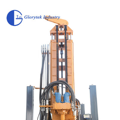 Rubber Crawler Type Water Well Drill/Drilling Rig Drilling Wells For Agricultural Irrigation And Industries