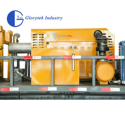 500 मीटर पूर्ण हाइड्रोलिक ट्रक वाटर वेल ड्रिलिंग रिग भारी-ड्यूटी अनुप्रयोगों के लिए